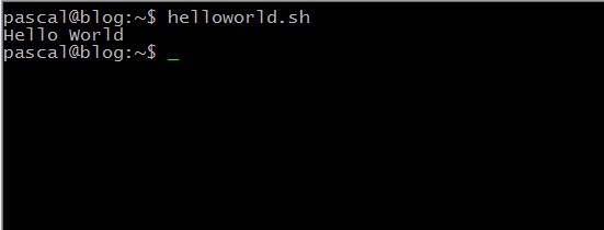 3. Hello World