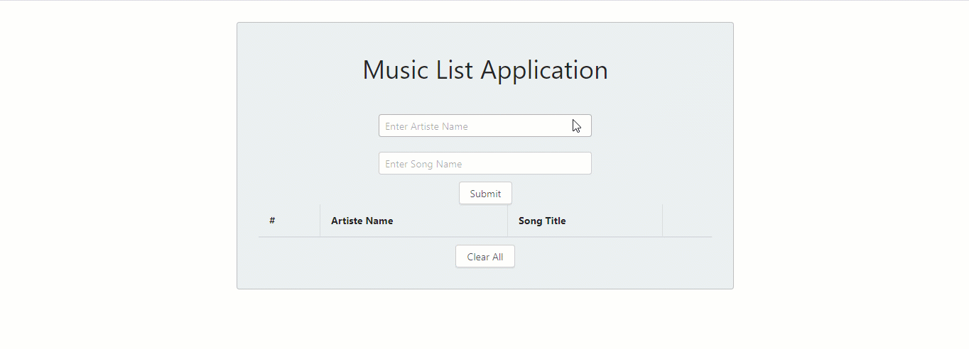 8. Validation of the musiclist