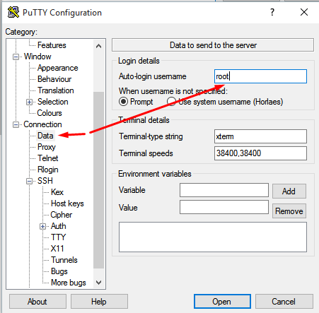 33. Add The Root Username