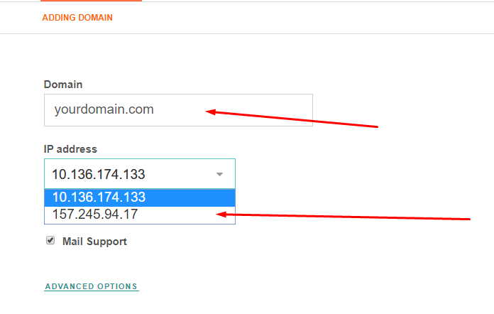 59. Adding domain name_1