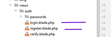 view-auth folder